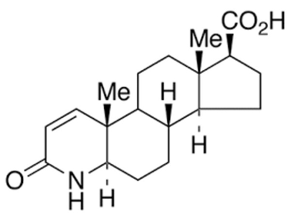 kyselina 4-aza-5Î±-androstan-3-oxo-17Î²-karboxylová